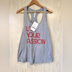Fabletics Live Your Passion Racerback Pullover Tank Top Kate Hudson Size XXL NWT